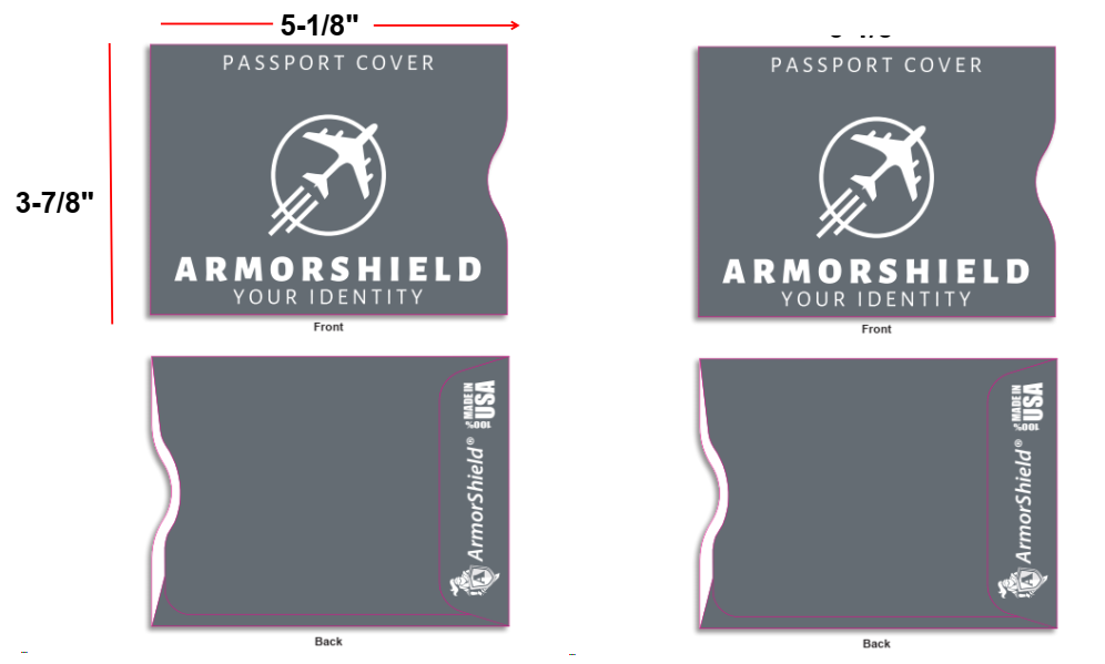 ArmorShield passport cover