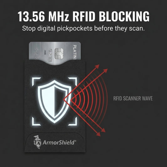 RFID Blocking Sleeves Credit Card Protectors | MADE IN USA - for business professionals, global travelers, and modern minimalists
